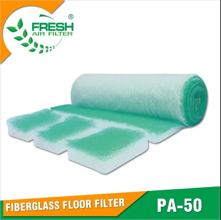 Fiberglass Floor Filter, Paint Stop Filter Media