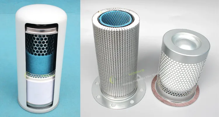 02250160-776 Air Compressor Oil Filter Cartridge Oil and Gas Separation Filter Element Comperssor Filter Replaced for Sullair Air Compressor