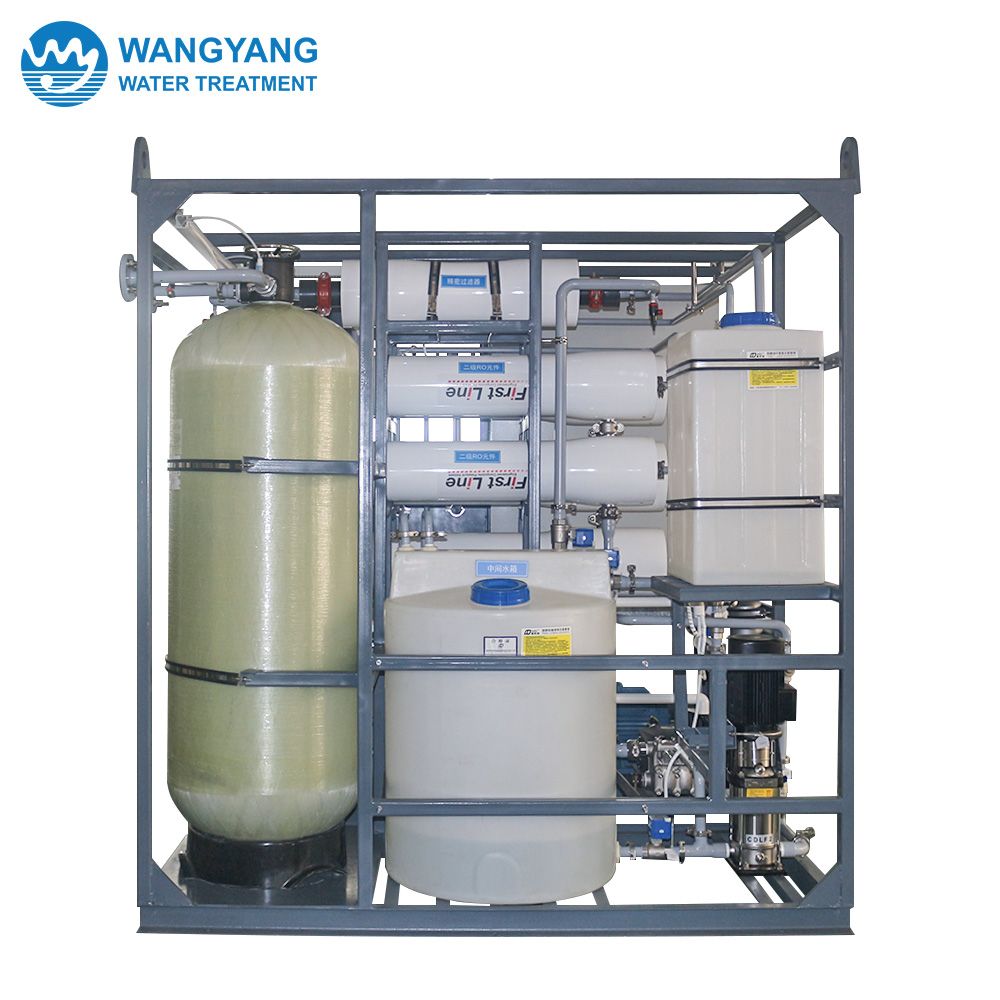 30tpd Reverse Osmosis Seawater Desalination Water Treatment Plant for Drinking