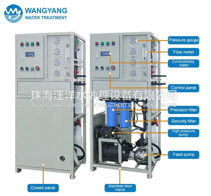 3tpd High Quality Water Desalination Machines Plant