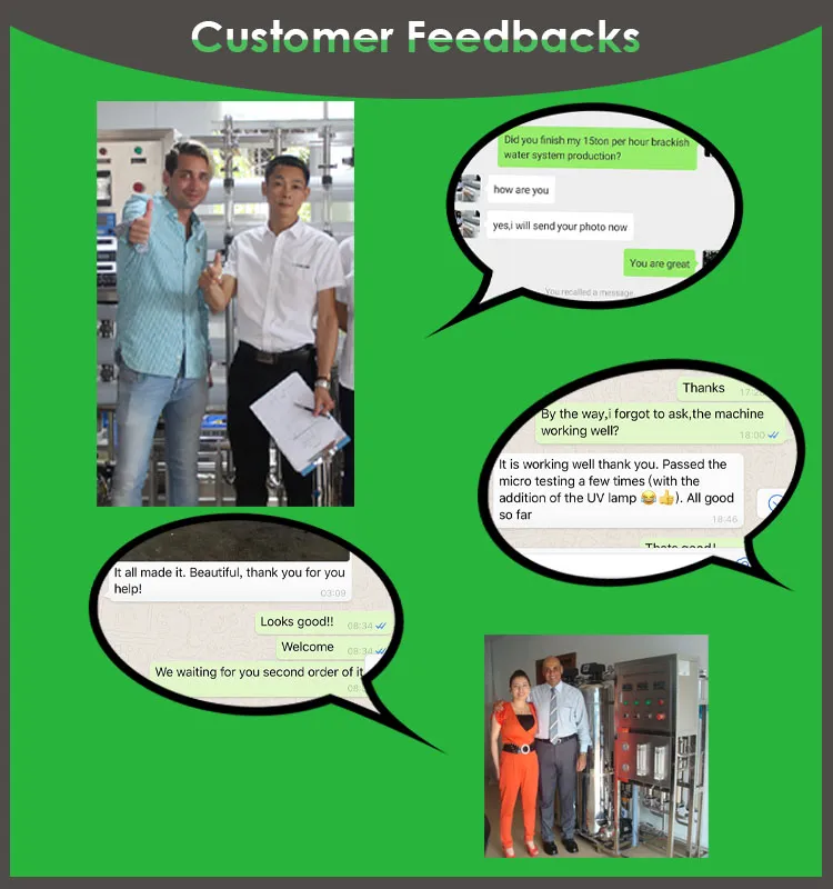 50-500tpd Water Treatment Equipment/Reverse Osmosis System UF Machine