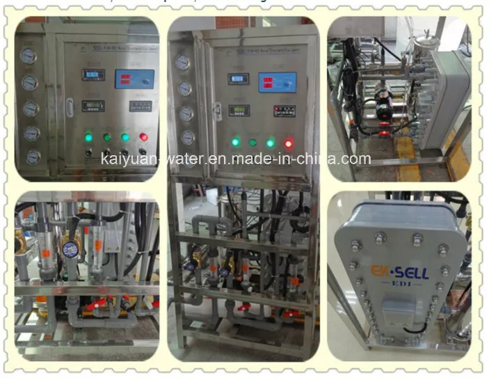 500lph EDI Water Treatment Plant Di Deionized Water Distilled Water Plant