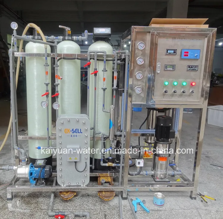 500lph EDI Water Treatment Plant Di Deionized Water Distilled Water Plant
