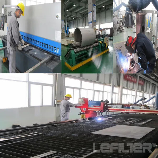 Auto Backwash Shallow Sand Filter Housing for Power Plant