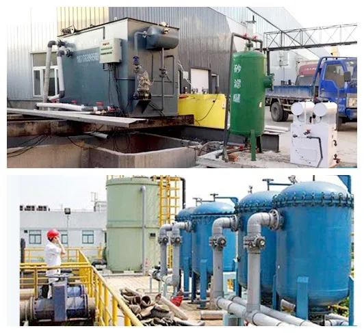 Auto Backwash Shallow Sand Filter Housing for Power Plant