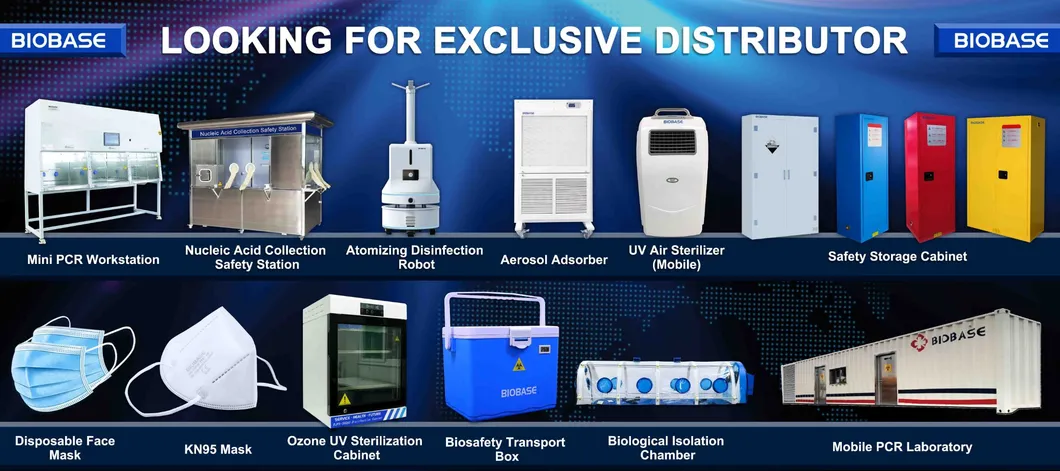 Biobase China Fan Filter Unit FFU with Hepafilter 99.999% Efficiency