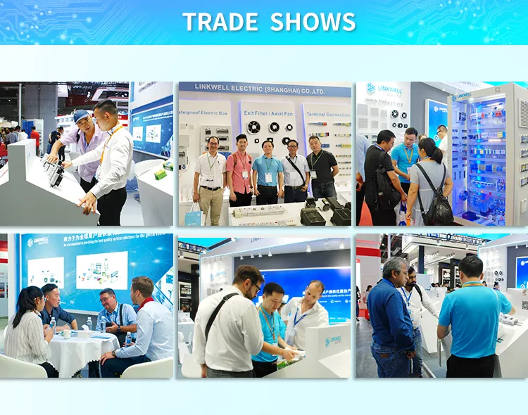 Ce and RoHS Certified 323*323mm Electric Fan Filter with Air Volum 1150-1350cubic Metre/H AC Cabinet Fan Filter