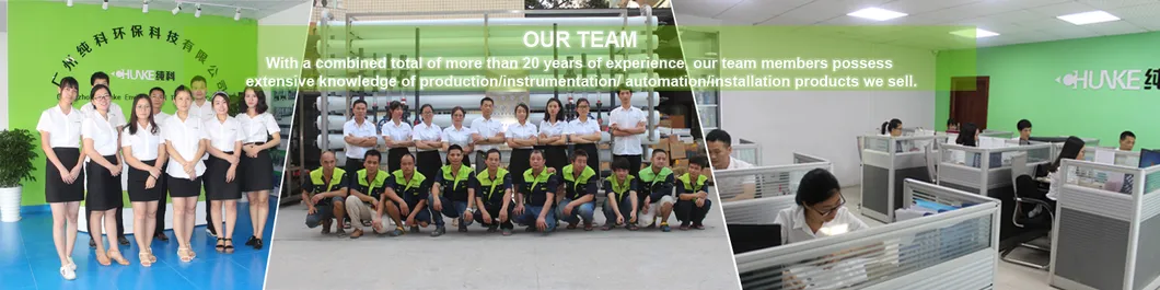 Chunke Stainless Steel Tank Make 15t RO Water Treatment Plant