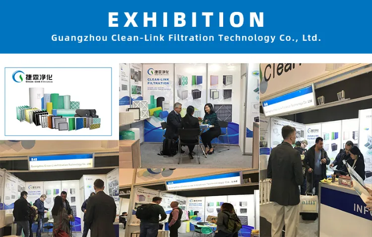 Clean-Link 200g 250g 280g 320g EU2 Paint Spray Booth Floor Filter Sheet