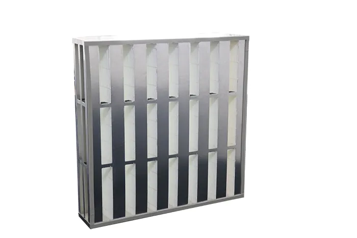 Compact V-Bank HEPA Air Filter for Air Purifier