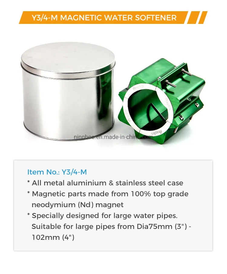 Dailymag Hot Sales Magiko 12800 Gauss Y2-M Magnetic Water Softener Magnetic Water Conditioner Magnetic Filter