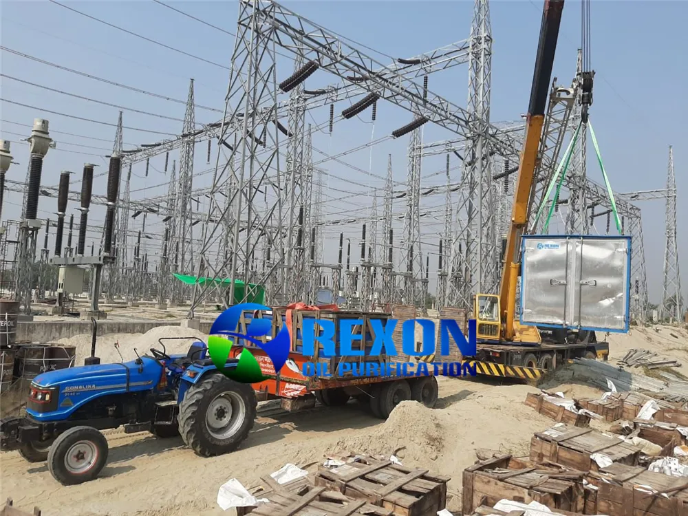 Double Vacuum Transformer Oil Filter Machine High Speed Degas Dewater