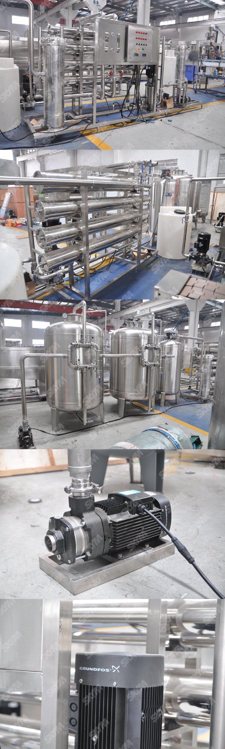 Drinking Water RO Machine River Water/Underground Water/Water Purification Purify Cleaning System Drinking Water Treatment Plant Machine