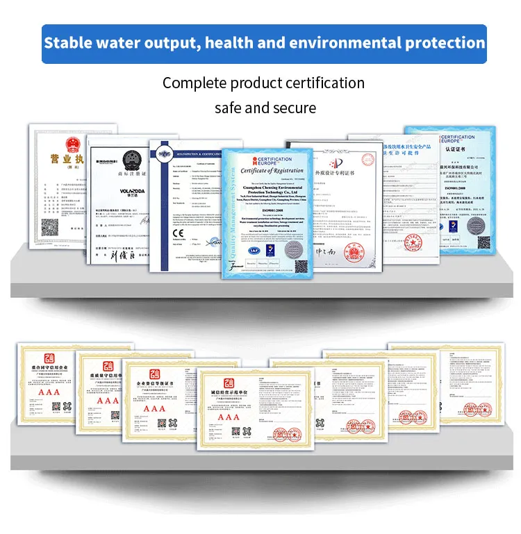 Drinking Water Softener Hot and Cold Water Reverse Osmosis RO System Water Treatment Purifier Filter