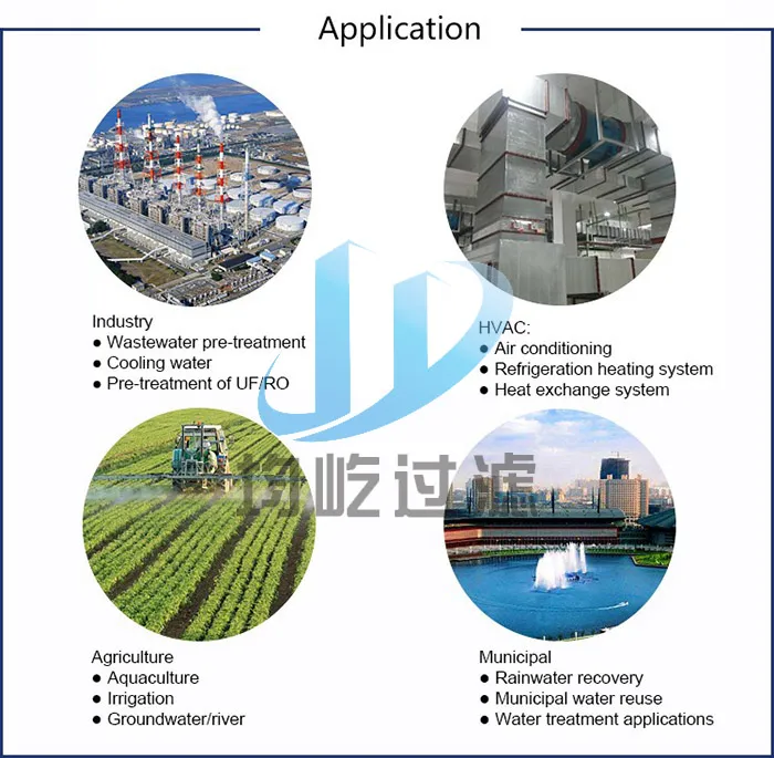 Food Grade Stainless Steel Brush Filter Automatic Self Cleaning Filter