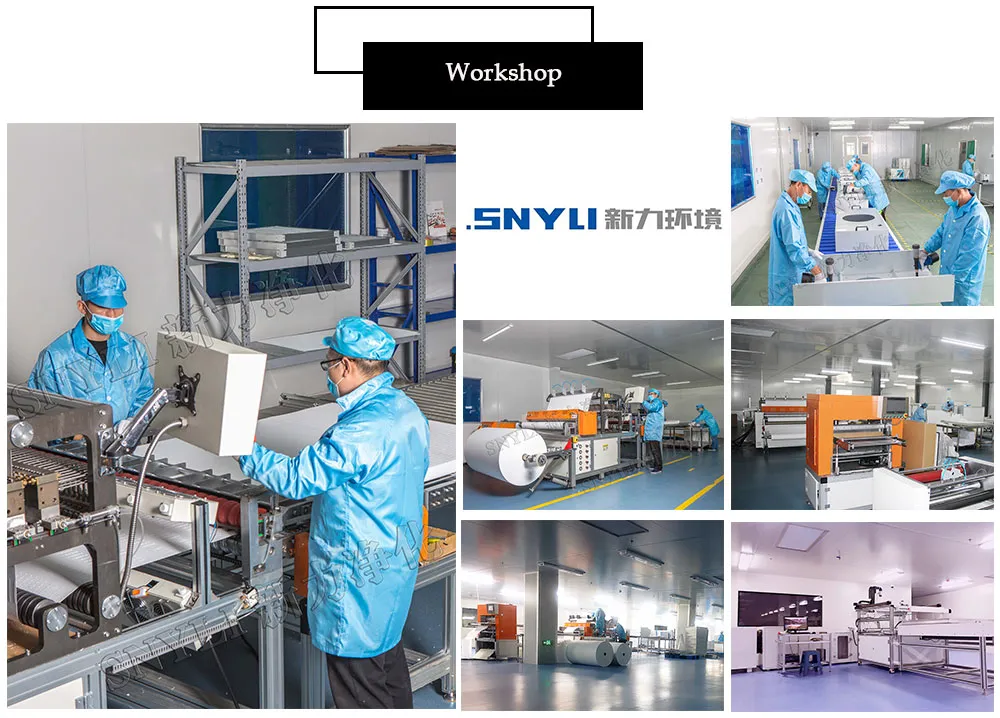 Galvanized Steel Fan Filter Unit HEPA Filter FFU