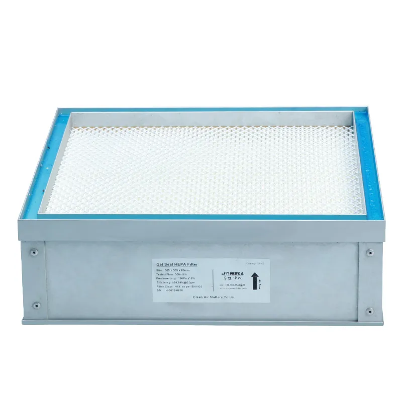 Gel Seal HEPA Filter Laboratory Medicine Hospital Ventilation