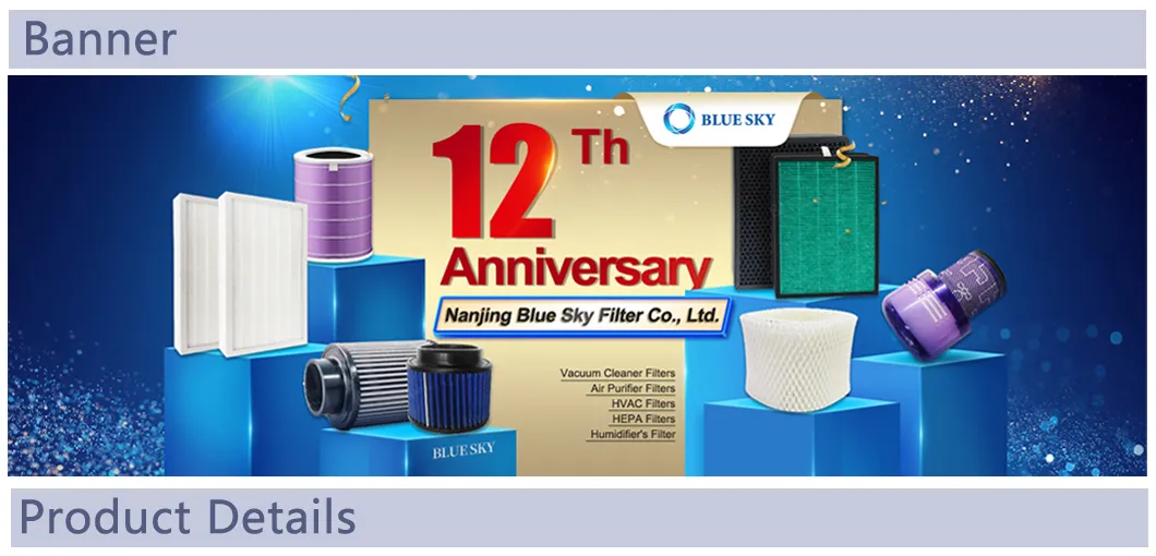 H13 HEPA Filter Replacement for Kenmore 83195 83254 85254 Air Cleaners