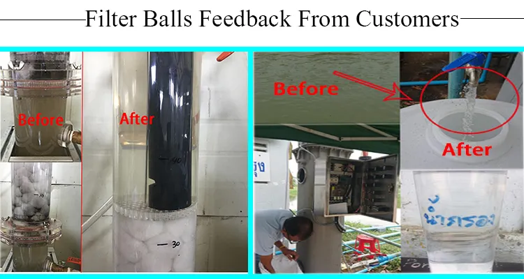 High 3.5times Filtration Speed Bio Balls Filter Media for Koi Pond