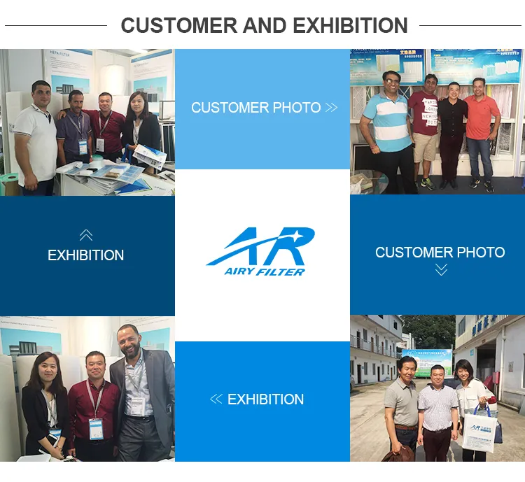 High Efficient Synthetic Fiber 600g Ceiling Filter for Spray Booth