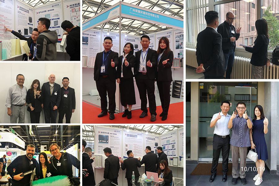 HVAC System Air Filtration Low Pressure Drop H13 H14 U15 V Bank HEPA Air Filter