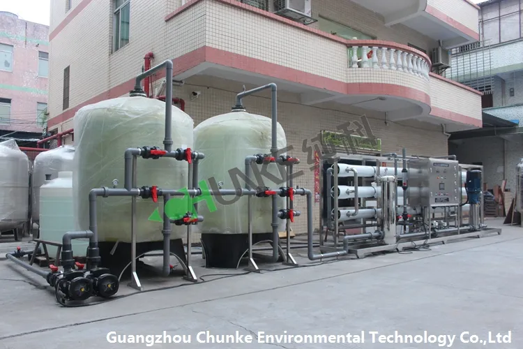 Industrial Manufacturer Brackish Salt Water Reverse Osmosis Desalination System 15tph RO Plant Minral Drinking Water Treatment Machine with Price Swimming Pool