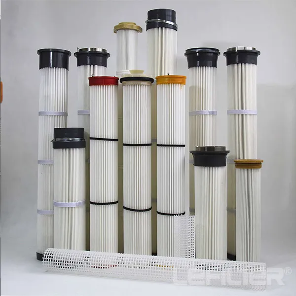 Industrial Polyester Washable Pleated Bag Filter for Cement Dust Collector