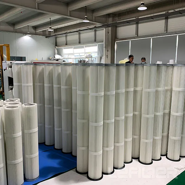 Manufacture Pleated Bag Filters Washable Air Bag Filter for Cement Dust