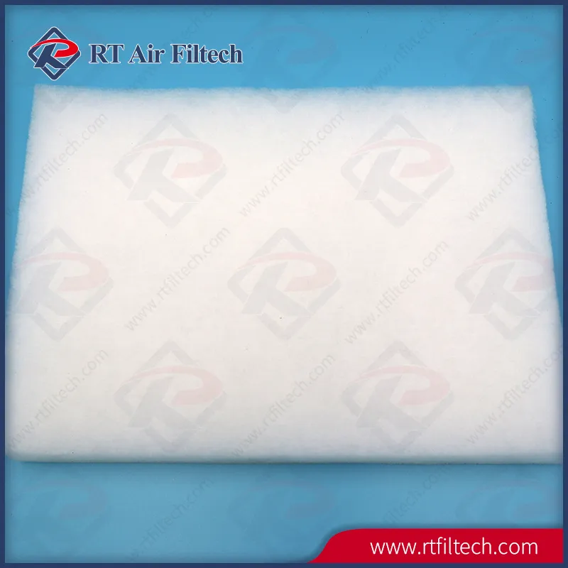 OEM Logo Printing 560g Net Backing Ceiling Air Filter for Spray Booth