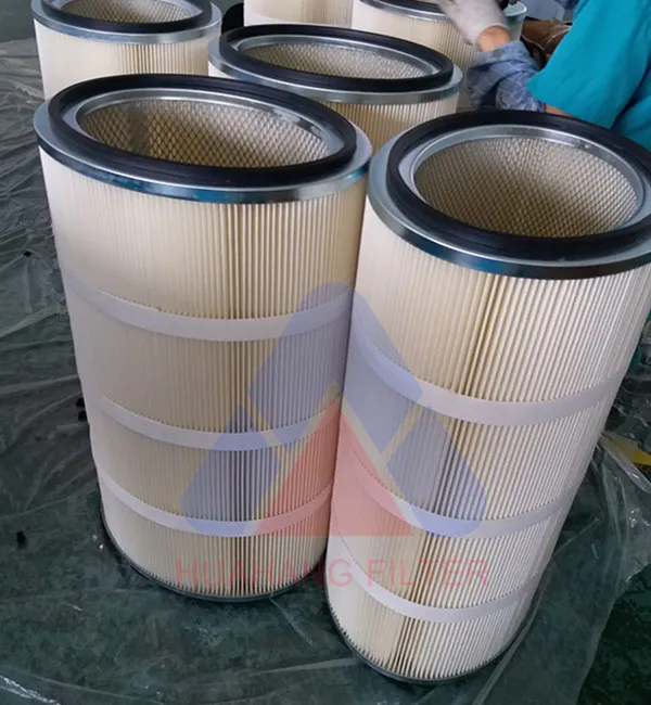 Replace Donaldson Oval air filter cartridge P031791 for cyclone dust collector