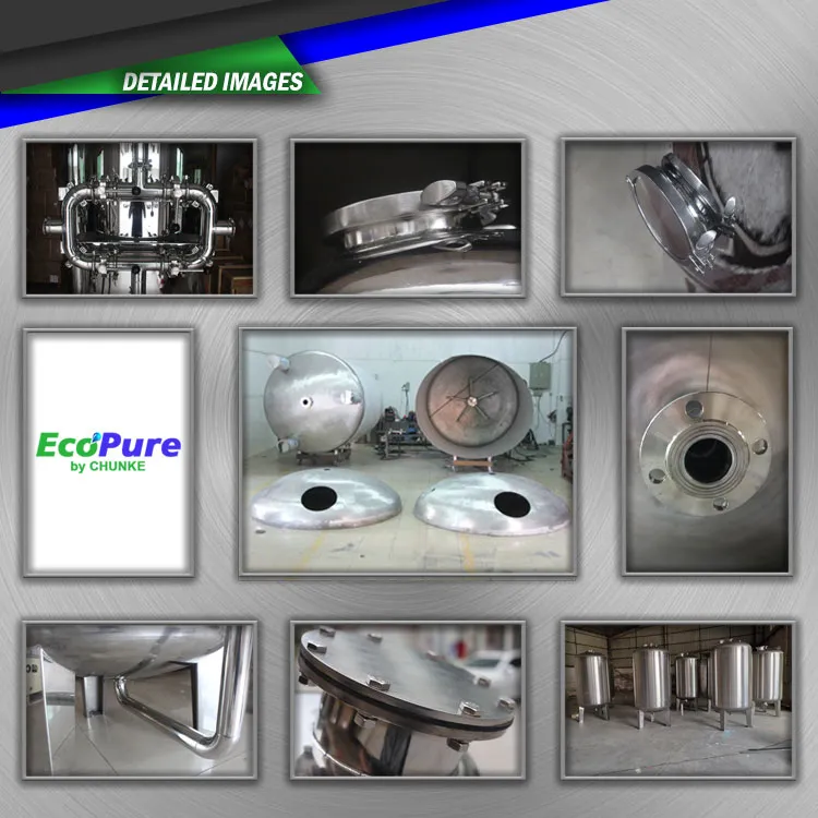 Resin 2000L Ss Tank Water Softener for Water Purifier System