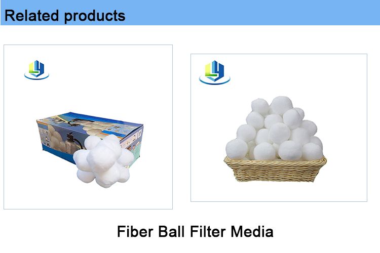 Reusable Filter Ball Fiber Water Treatment Materia Polyester Filter Ball for Water Treatment