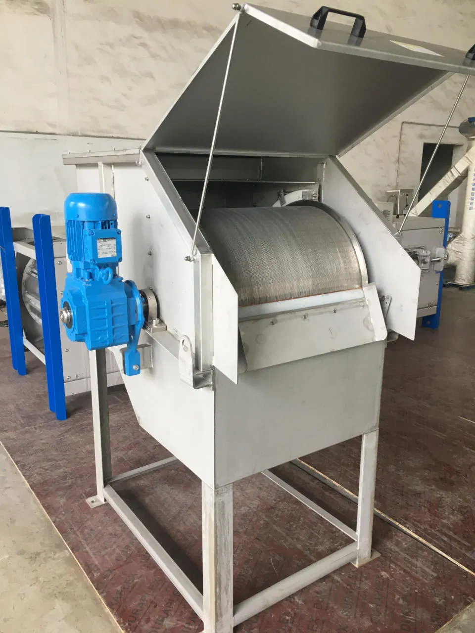 Rotary Drum Screen Solid Liquid Separation