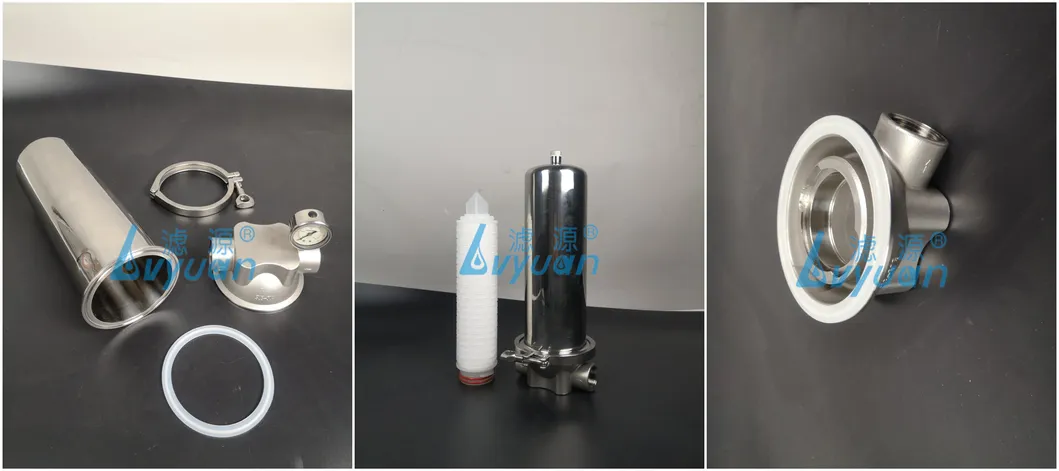 Single Cartridge Filter Housing /222 226 Cartridge Stainless Steel 10 Inch Water Filter Housing