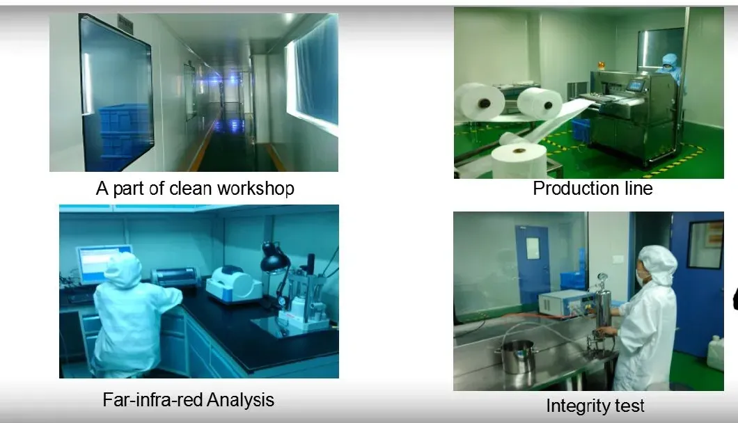 0.22um 0.45 Micron Hydrophilic Nylon/Pes/PVDF/PTFE Filter Membrane for Water Purification