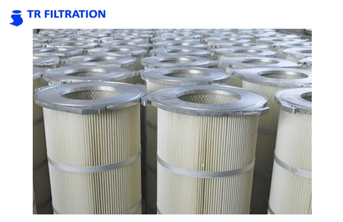 Three Lugs Pulse Jet Clean Air Filter Cartridge