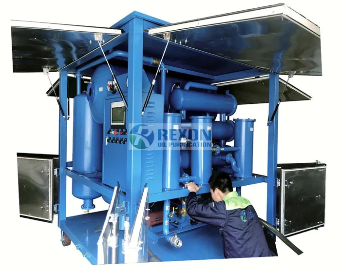 Transformer Substation Used Dielectric Oil Purifier 9000lph