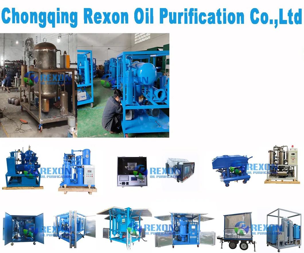 Vacuum Lubricating Oil Purifier Machine with High Capacity Processor