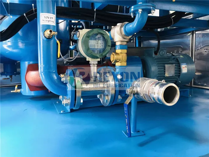 Vacuum Transformer Oil Purifier with Timer Working and Online PPM Tester