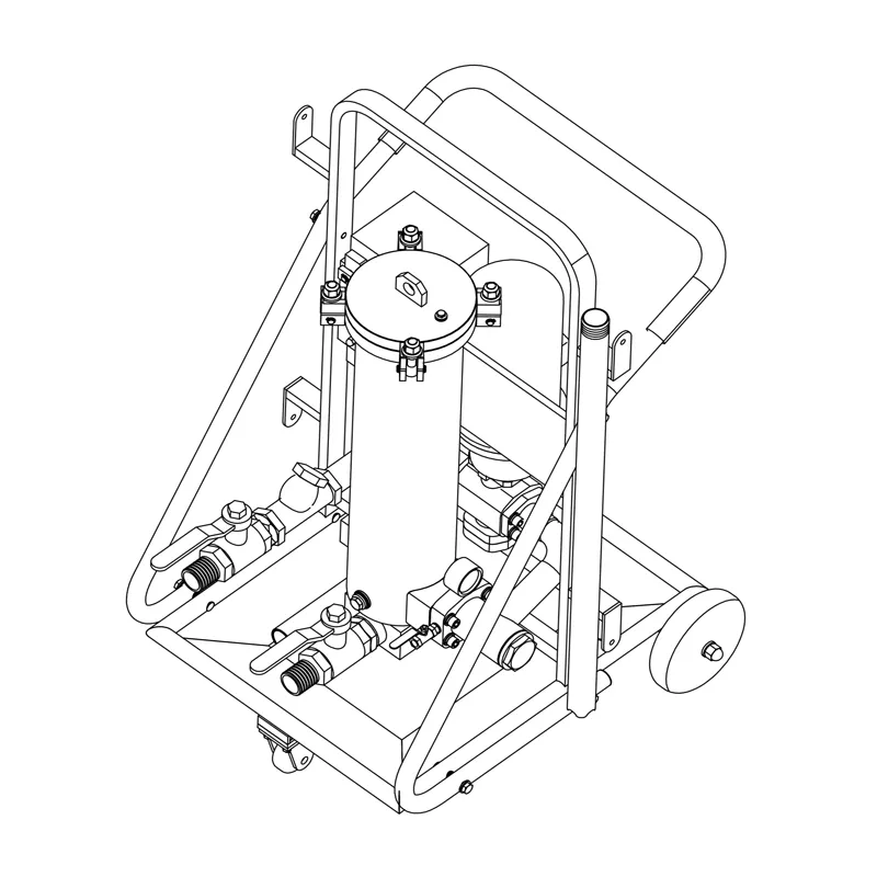 Viking Vkmc Portable Insulating Oil Treatment Equimpent