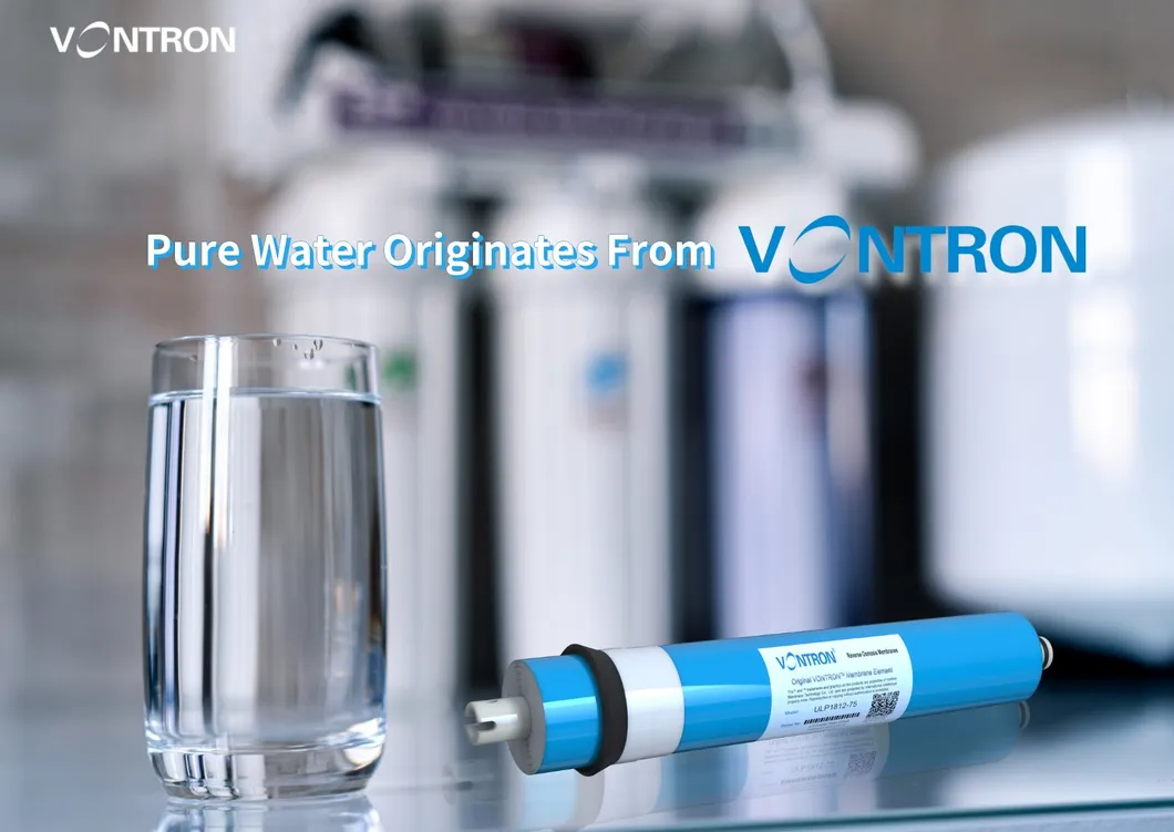 Vontron RO Membrane ULP1812-75 for Reverse Osmosis System 1812/2012 50gpd 75gpd 100gpd