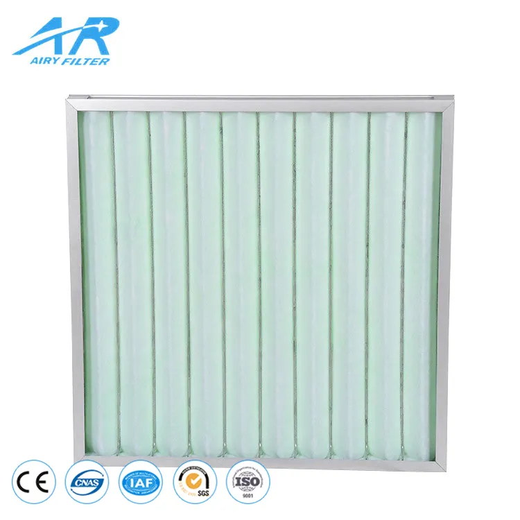 Washable Pleated Pre Panel Filter HEPA Filter Spray Booth Filter