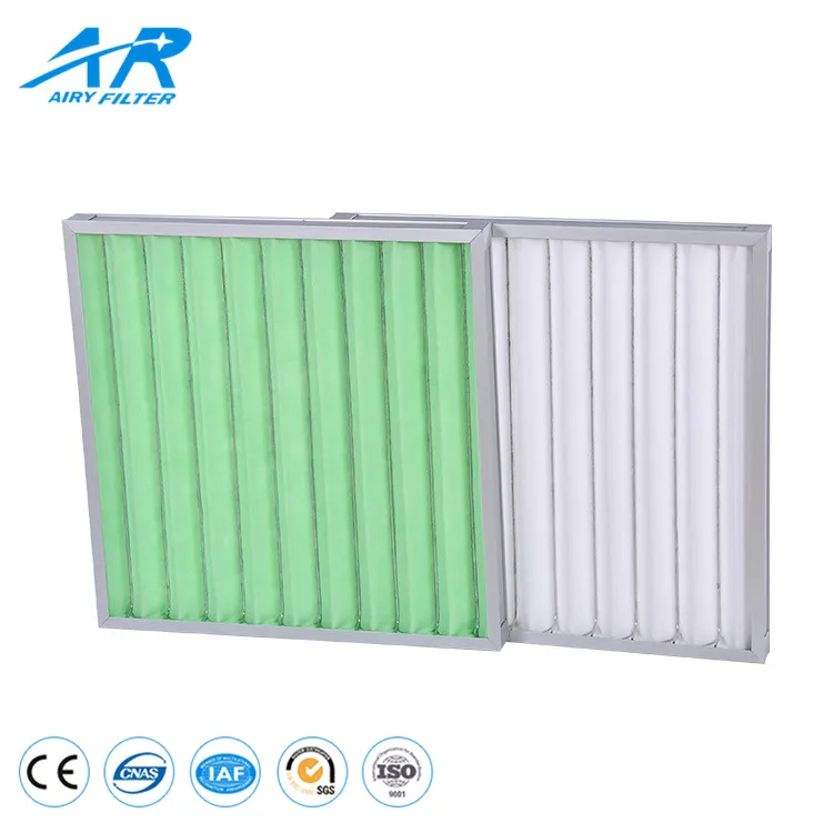 Washable Pleated Pre Panel Filter HEPA Purifier Spray Booth Filter