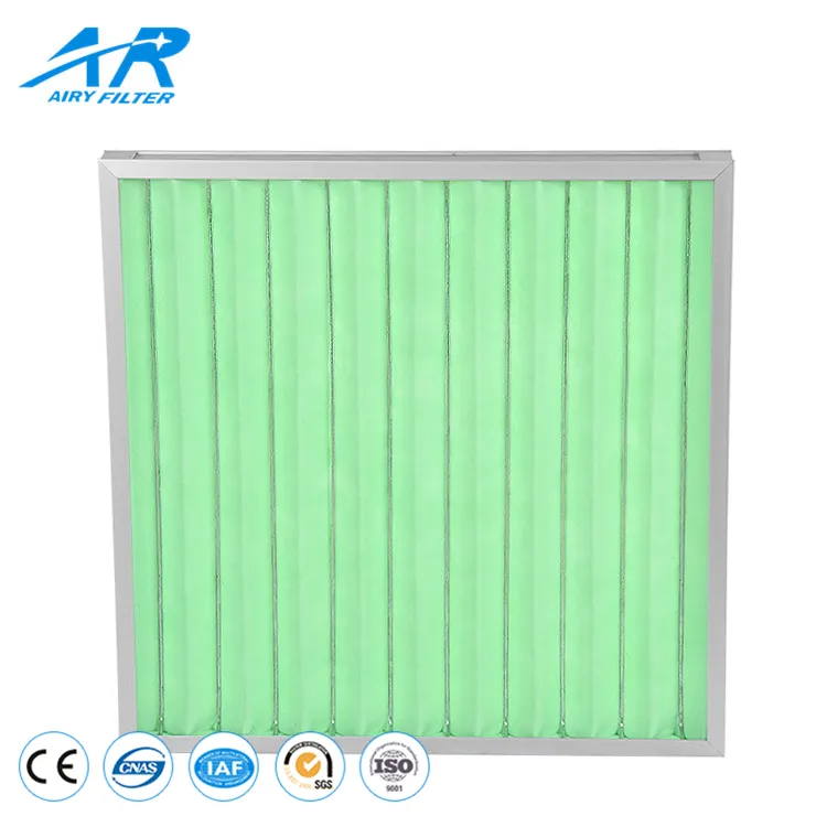 Washable Pleated Pre Panel Filter HEPA Purifier Spray Booth Filter
